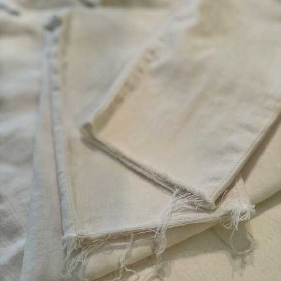 J. Crew High Rise Jeans in white - Picture 6 of 8